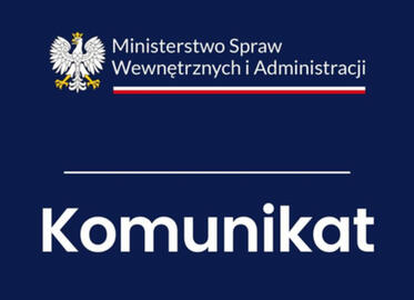 KOMUNIKAT MSWiA