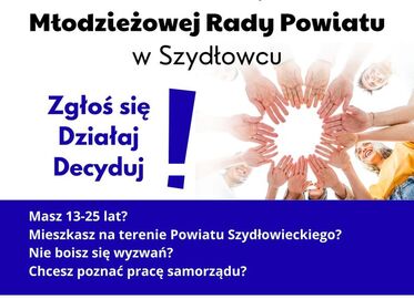 Rekrutacja do Młodzieżowej Rady Powiatu w Szydłowcu – rusza nabór młodych liderów!