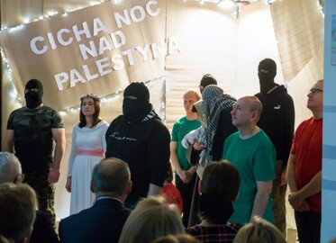 Spotkanie wigilijne w Warsztatach Terapii Zajęciowej w Ostałówku