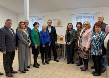 Noworoczne spotkanie przedstawicieli rad seniorów w powiecie szydłowieckim