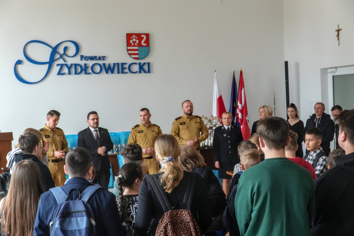 Etap powiatowy Ogólnopolskiego Turnieju Wiedzy Pożarniczej w Szydłowcu