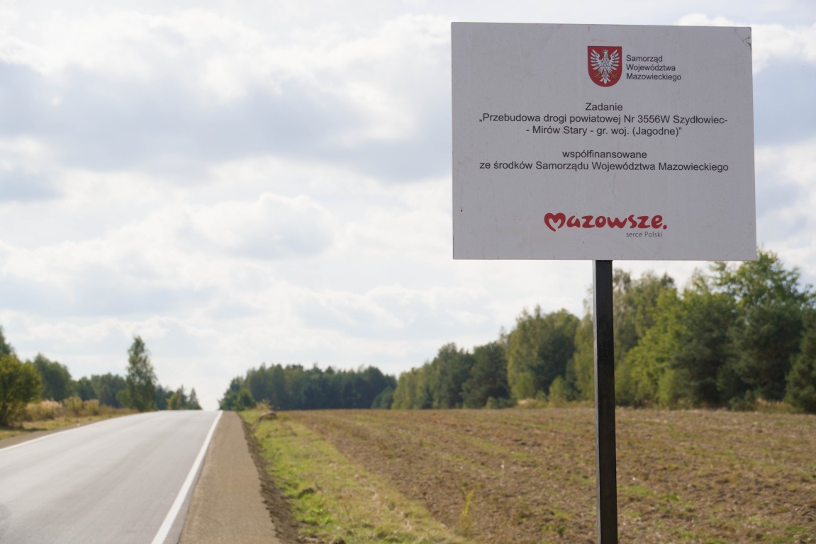 Zakończyła się przebudowa drogi w miejscowości Zbijów Duży