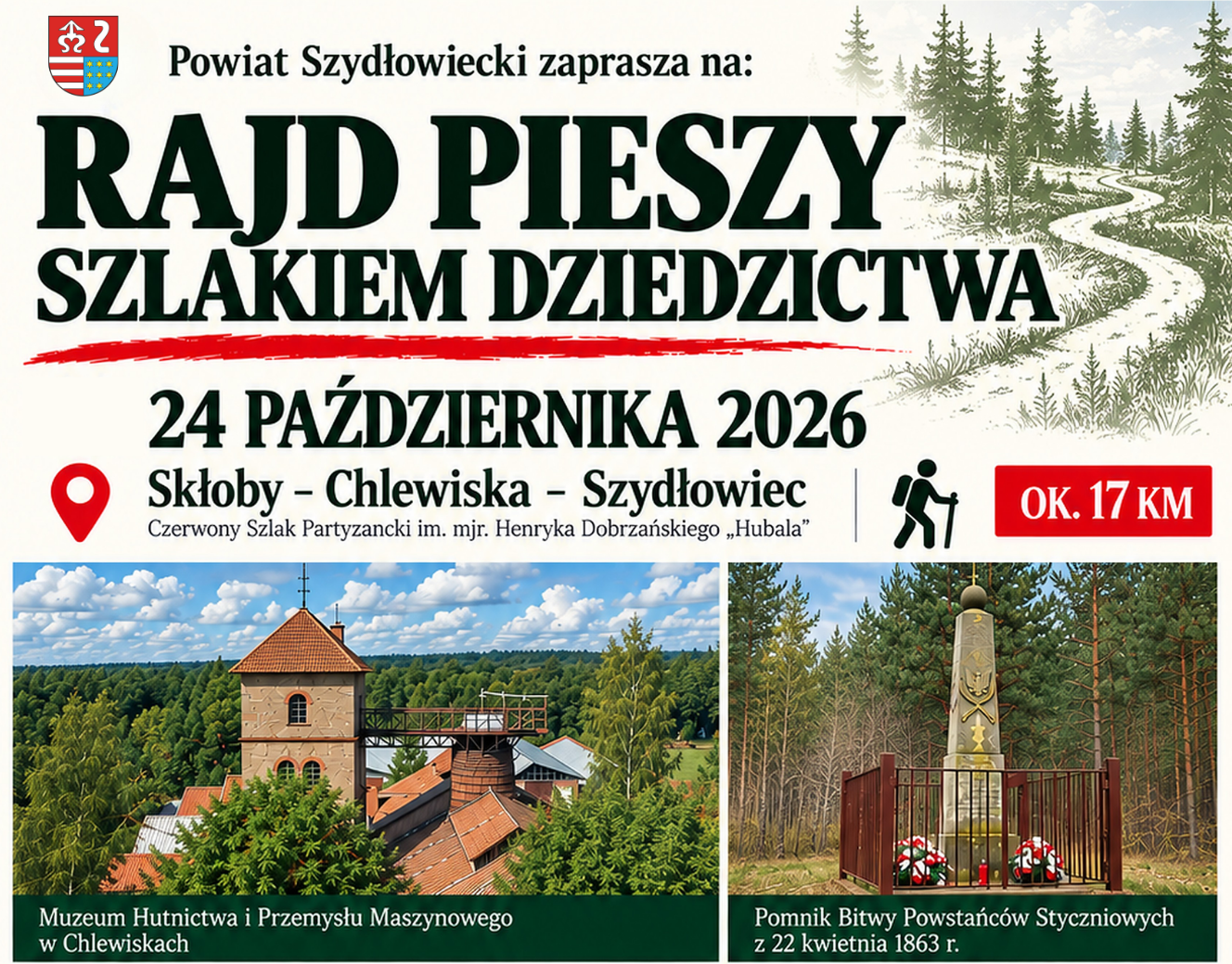 Rajd Pieszy Szlakiem Dziedzictwa – 24 października