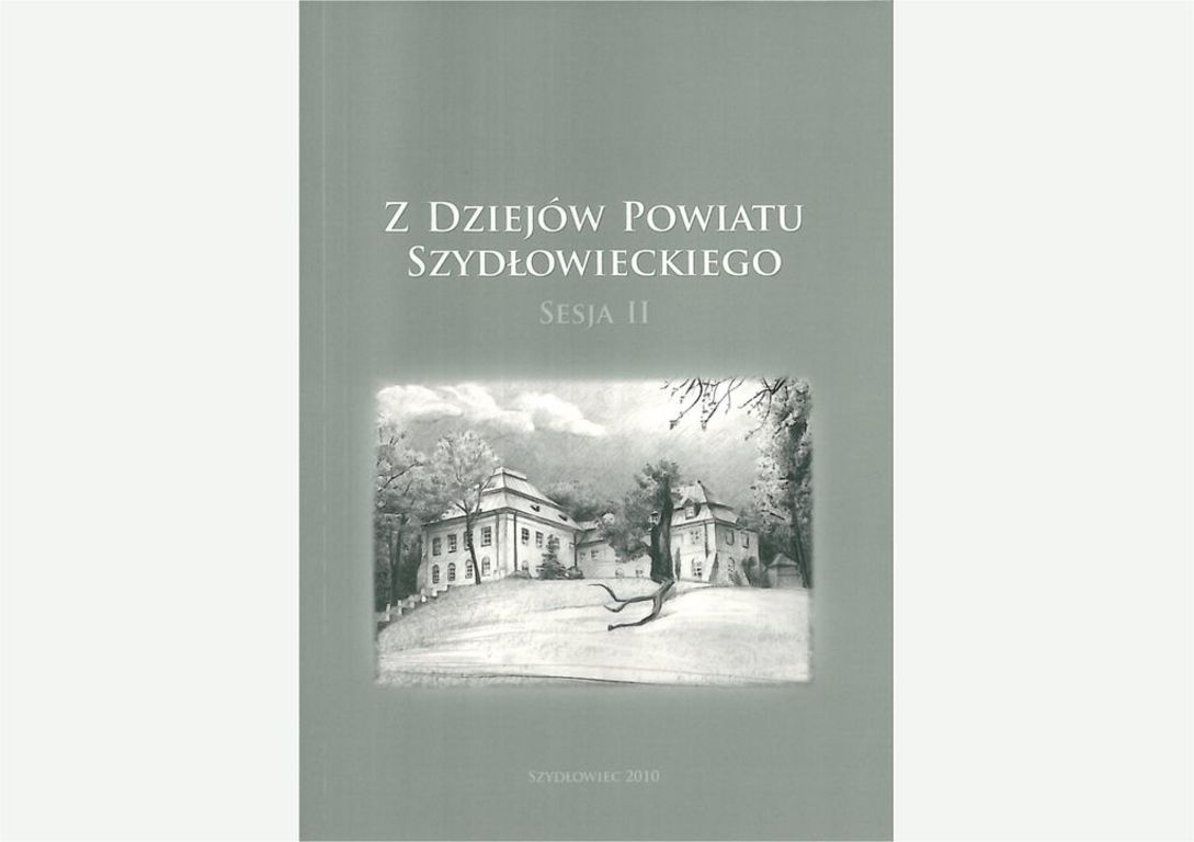 Okładka Publikacja Z dziejów Powiatu Szydłowieckiego. Sesja 2