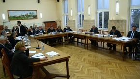 sala konferencyjna, widok ogólny