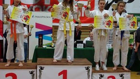 Kamila Nalberska na podium