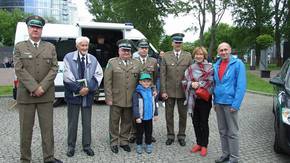 szydłowiecka delegacja z gen. bryg. SG Jackiem Bajgerem