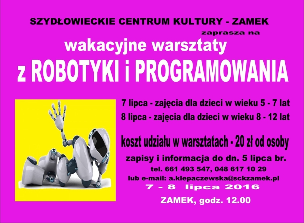 plakat informacyjny