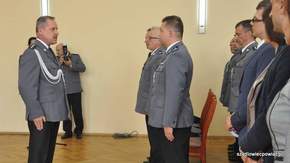 Uroczysta zbiórka odbyła się w sali konferencyjnej Starostwa Powiatowego w Szydłowcu