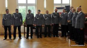 Aspirantami policji zostali mianowani: mł. asp. Tomasz Bredłowski, mł. asp. Tomasz Salczyński, mł. a