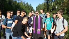 Pielgrzymka maturzystów do Ostrej Bramy
