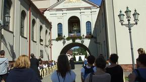 Pielgrzymka maturzystów do Ostrej Bramy