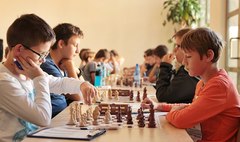 Międzywojewódzkie Mistrzostwa Młodzików w szachach (link otworzy duże zdjęcie)