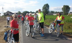 XIV Rajd Rowerowy pod patronatem Prezydenta Miasta Gniezna (link otworzy duże zdjęcie)