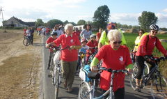 XIV Rajd Rowerowy pod patronatem Prezydenta Miasta Gniezna (link otworzy duże zdjęcie)