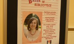 Spotkanie autorskie z Zofią Stanecką (link otworzy duże zdjęcie)