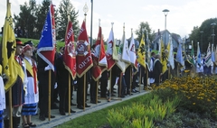 Odsłonięcie pomnika profesora Gerarda Labudy (link otworzy duże zdjęcie)