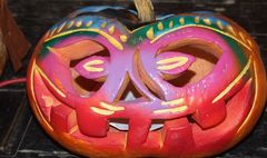 Przykładowa rzeźba z dyni