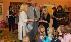 Fotorelacja z pobytu gości z Radwiliszek w Przedszkolu nr 14 (link otworzy duże zdjęcie)