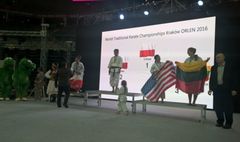 Mistrzostwa Świata w karate w Krakowie (link otworzy duże zdjęcie)