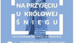 Plakat akcji Filmowe opowieści w bibliotece