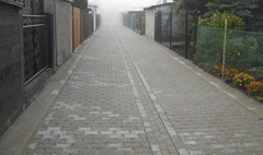 Nowo wyremontowana droga wewnętrzna na os. Grunwaldzkim