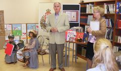 Akcja biblioteki O Mieszku I, co chrzest przyjął (link otworzy duże zdjęcie)