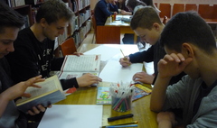 Akcja biblioteki O Mieszku I, co chrzest przyjął (link otworzy duże zdjęcie)