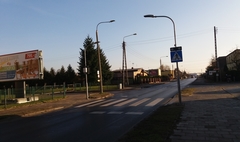 Zdjęcie nowego doświetlenia przejścia dla pieszych