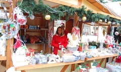 Zdjęcie zrobione podczas jarmarku bożonarodzeniowego w grudniu 2015 r.