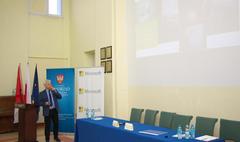 Zdjęcie uczestników konferencji Microsoft dla edukacji (link otworzy duże zdjęcie)