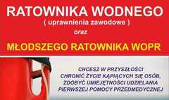 Plakat kursu ratowników