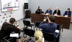 Konferencja prasowa prezydenta Tomasza Budasza