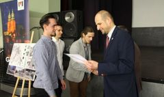 Ogłoszenie wyników konkursu w MOK. (link otworzy duże zdjęcie)