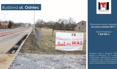 Budowa ul. Osiniec (link otworzy duże zdjęcie)