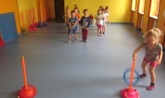 Nowa sala sportowa w Przedszkolu nr 14 (link otworzy duże zdjęcie)