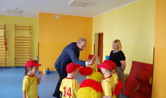 Nowa sala sportowa w Przedszkolu nr 14 (link otworzy duże zdjęcie)