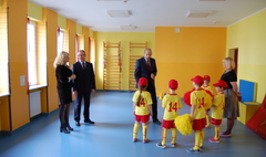 Nowa sala sportowa w Przedszkolu nr 14 (link otworzy duże zdjęcie)