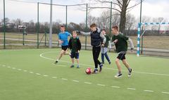 XIV Halowy Turniej Piłki Nożnej Miejskich Świetlic Socjoterapeutycznych (link otworzy duże zdjęcie)