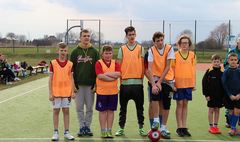 XIV Halowy Turniej Piłki Nożnej Miejskich Świetlic Socjoterapeutycznych (link otworzy duże zdjęcie)