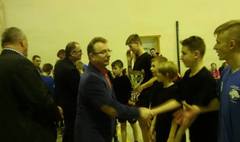 XIV Halowy Turniej Piłki Nożnej Miejskich Świetlic Socjoterapeutycznych (link otworzy duże zdjęcie)