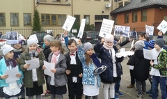 Zawodowe powitanie wiosny w SP5 (link otworzy duże zdjęcie)