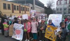 Zawodowe powitanie wiosny w SP5 (link otworzy duże zdjęcie)