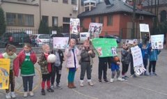 Zawodowe powitanie wiosny w SP5 (link otworzy duże zdjęcie)