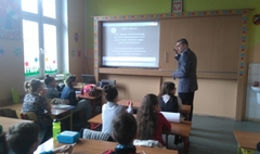 Zawodowe powitanie wiosny w SP5 (link otworzy duże zdjęcie)