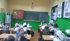 Zawodowe powitanie wiosny w SP5 (link otworzy duże zdjęcie)