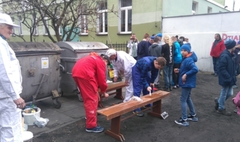 Zawodowe powitanie wiosny w SP5 (link otworzy duże zdjęcie)