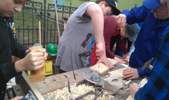 Zawodowe powitanie wiosny w SP5 (link otworzy duże zdjęcie)