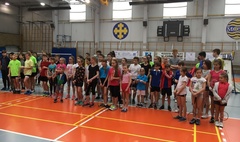 Mistrzostwa Miasta Słupcy w Badmintonie (link otworzy duże zdjęcie)