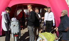 Zielona akcja Radia Zet w Gnieźnie (link otworzy duże zdjęcie)